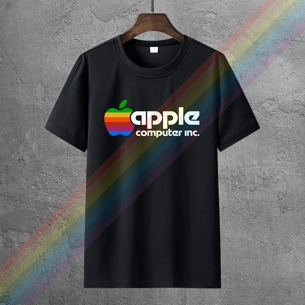 2023 Casual Street Fashion T-shirt Retro1980S Aplee Macintosh Computers T Shirt T Shirt  Shirts for Men