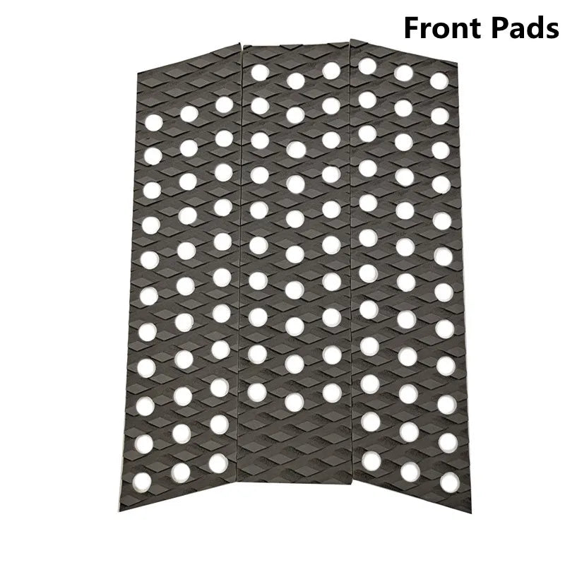 Surf Pads Grip Set Surfboard Traction Pad Front Pads Surf Eva Deck Cover Surfboard Tail Pad Foam Anti Slip Surf Mat Set