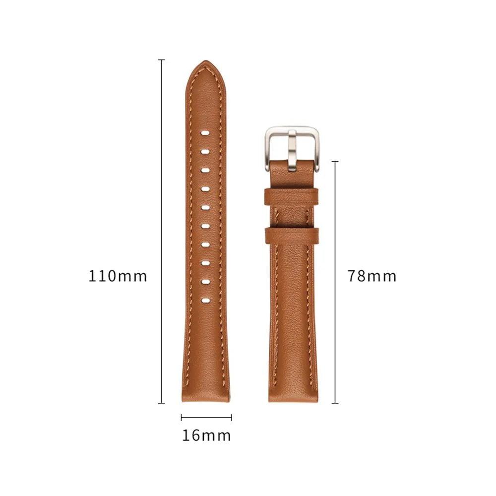 Leather Strap For Huawei Watch Fit Mini Corre Strap Wristband Bracelet Loop Genuine Band Replacement Smart Watch Accessories