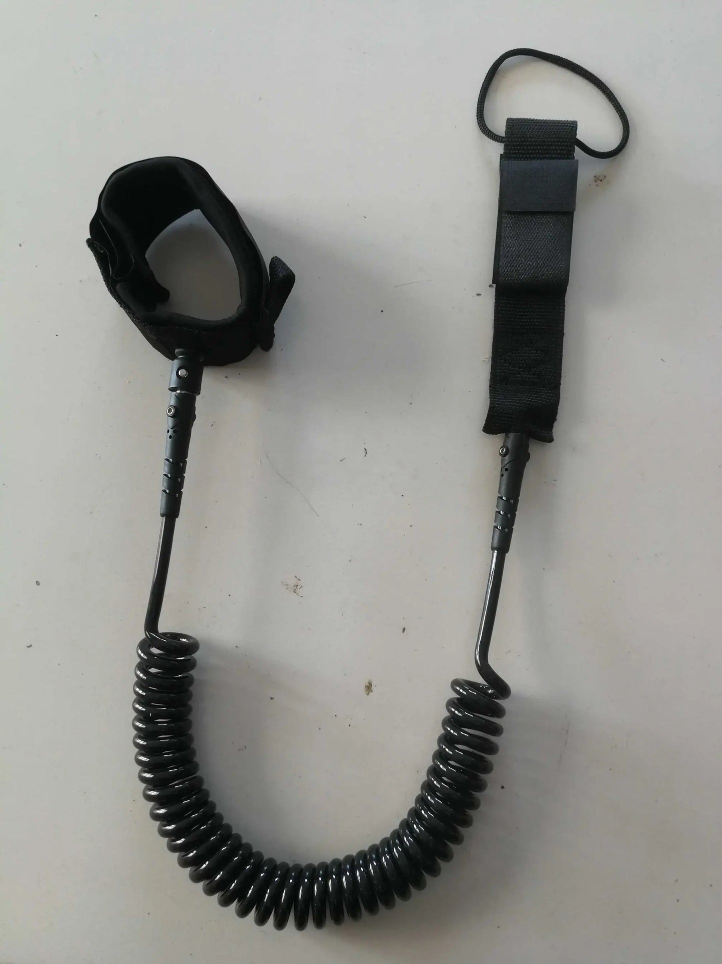 Surf Sup 10 Feet Ankle Leash Surfing Elastic Coiled Stand UP Paddle Board Leg Rope Surfboard Ankle Leash