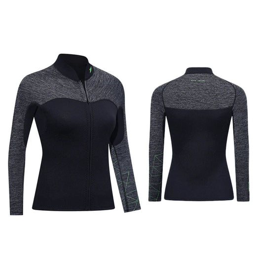 Neopreno Wetsuit Surf Suit 3mm Kitesurf Scuba Diving Suit Winter Swimwear Underwater Spearfishing Long Sleeve Swimsuit Men Women