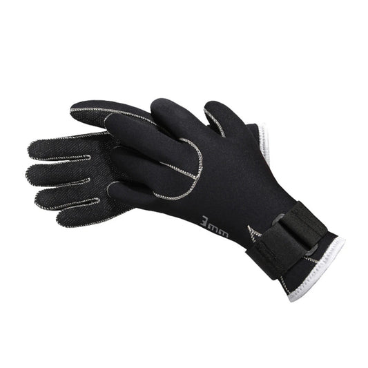 Neoprene Gloves 3mm Five Finger,Flexible Comfortable Fit Anti Slip Water Diving Surfing Gloves for Rafting Kayaking Spearfishing