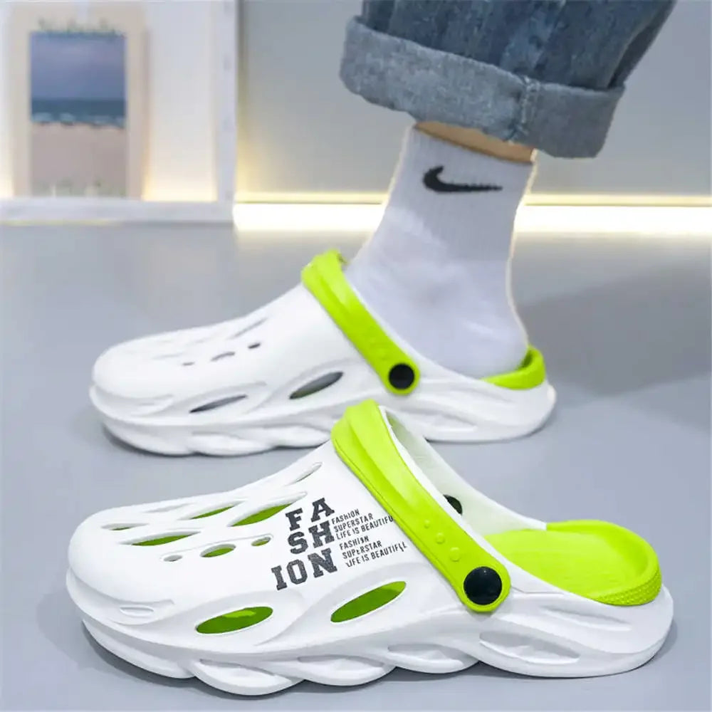 Mixed Colors Autumn-spring Man's Kids Sneakers Slippers Finger Sandals Shoes House Slipperes Sport Trend Famous