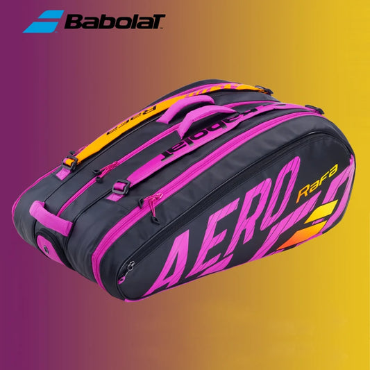 12Pack Large Capacity Nadal Babolat Tennis Bag 2021 Summer Aero Rafa Tennis Court Backpack Original BABOLAT Tennis Shoulder Bags