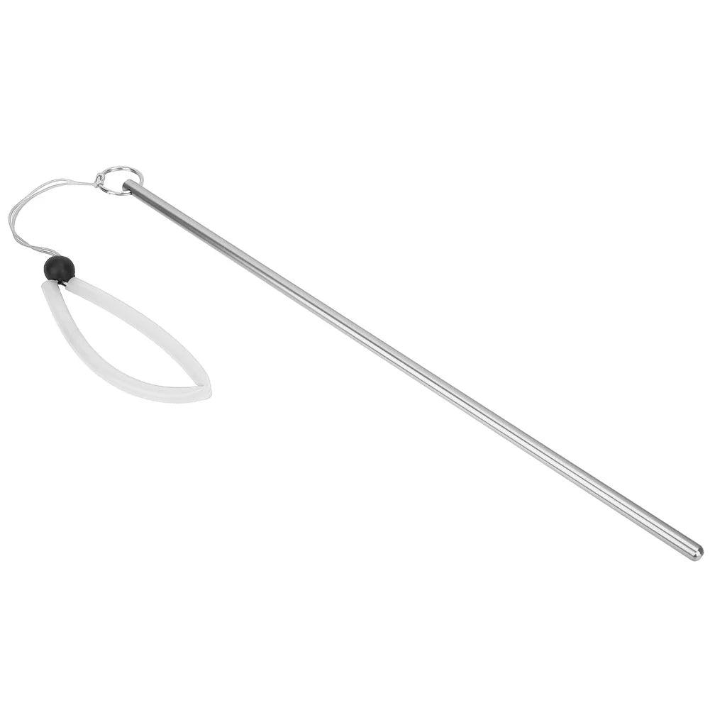 Aluminum Alloy Diving Rod Diving Rod Diving Stick Scuba Diving Aluminum Alloy Tickle Pointer Stick with Measurement & Lanyard