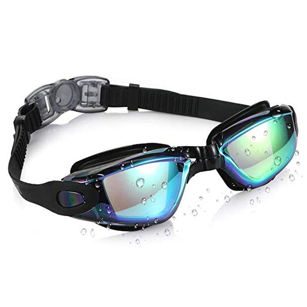 Optical Swimming Goggles Men Women Myopia Pool Earplug Professional Waterproof Swim Eyewear Prescription Adult Diving Glasses