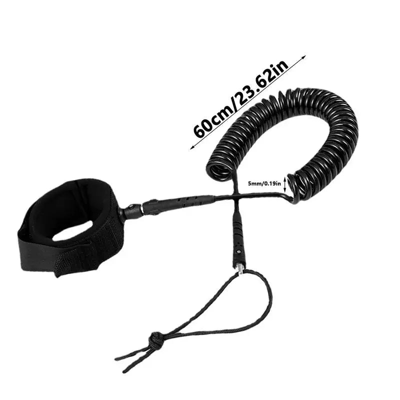 Stand Up Paddle Board Surf Locking Foot Safety Ropes TPU 3m Surfboard Ankle Lanyard For Longboard Bodyboard Surfing Windsurf