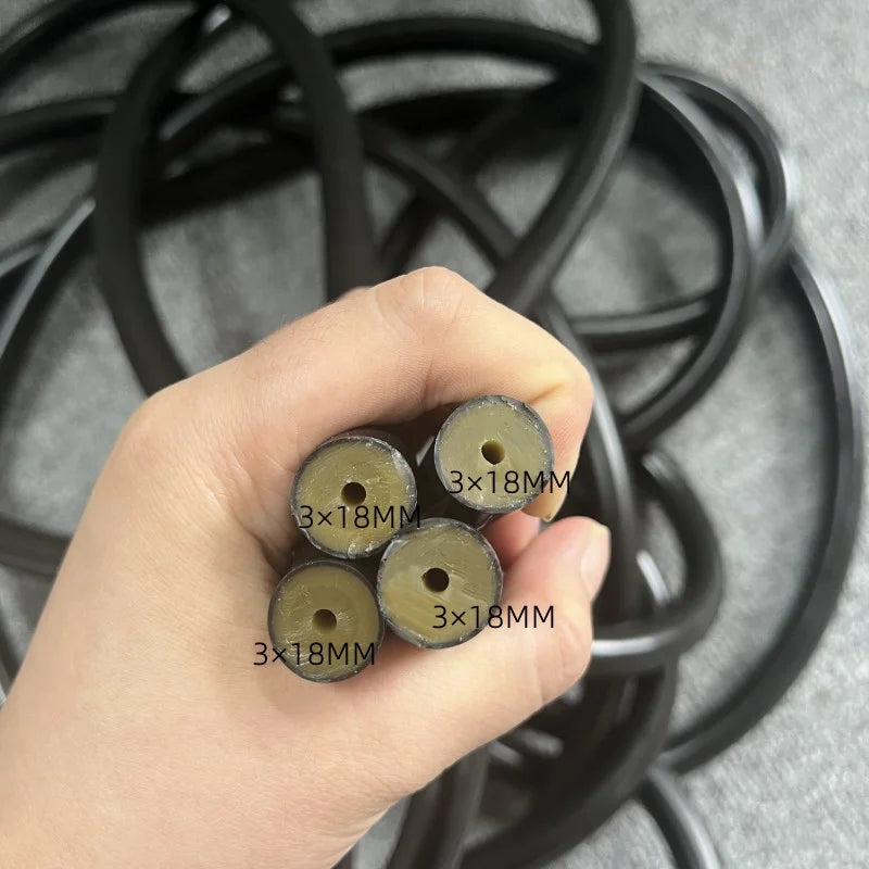 speargun rubber tubes natural latex spearfishing hunting fish hose high elastic accessory equipment multiple size options 3*18mm
