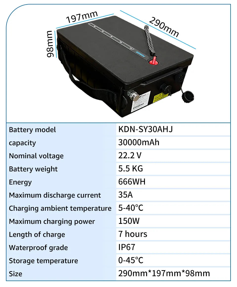 Electric Motor With  Battery Case Fishing Electric Fin Stand Up Paddle Board Push Motor E Fin SUP Surf Kayak POWER FIN