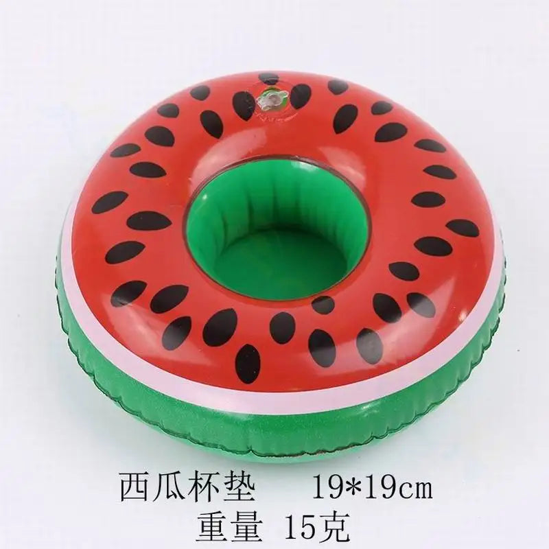 Inflatable Drink Holders Floating Toy Pool Party Bath drinking cup Seat Boat Kids Swimming Inflatable Float Water Fun Pool Toys