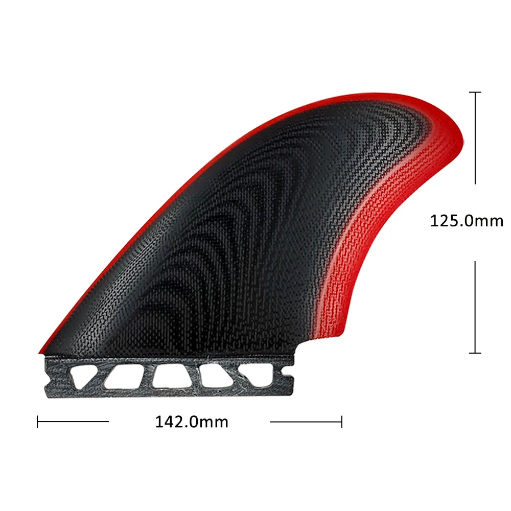 UPSURF FUTURE Fins Fiberglas Surf Quad Fins Twin Rear/Twin Keel Fins Single Tabs Surfboard Fins Stabilizer Surfing 2/4 Fins