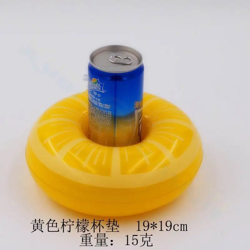 Inflatable Drink Holders Floating Toy Pool Party Bath drinking cup Seat Boat Kids Swimming Inflatable Float Water Fun Pool Toys