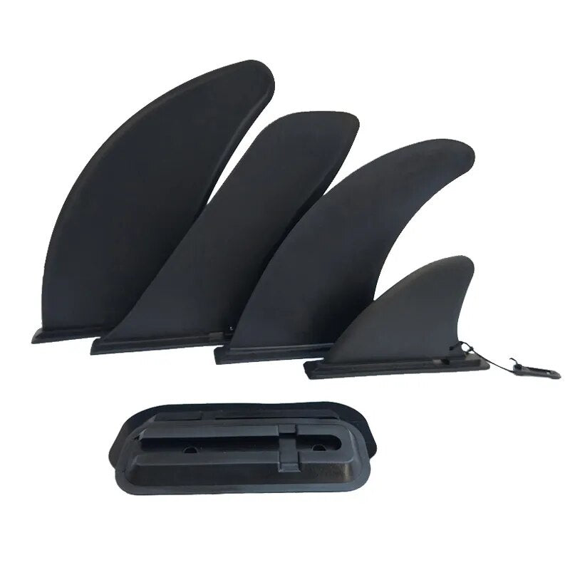 4 Models Surf Water Wave Fin SUP Accessories Stablizer Inflatable Stand Up Paddle Board Surfboard Slide-in Central Fin Side Fin