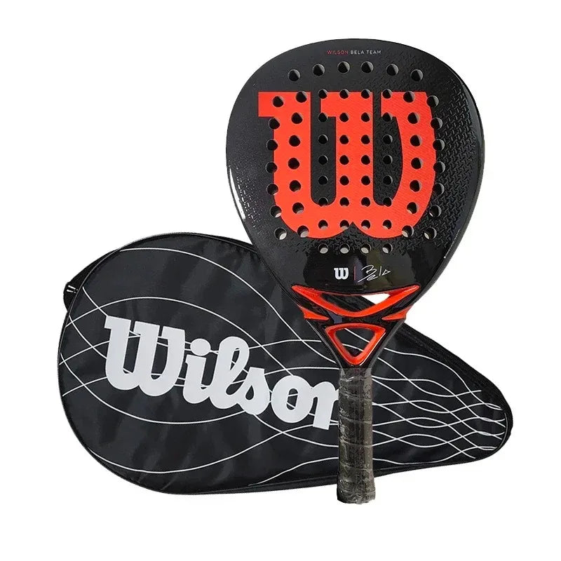 New Pala Padel Tennis Racquet Soft Face Carbon Fiber Lightweight and Fashionable EVA Sports Racquet Outdoor Equipment