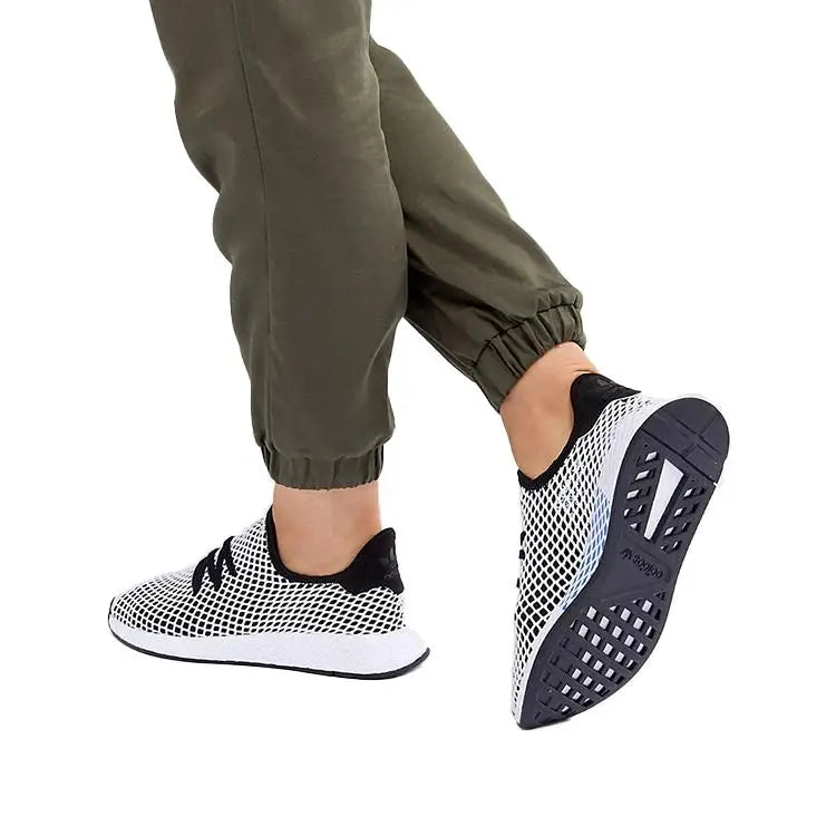 Adidas Deerupt Black White Sneakers shoes CQ2626