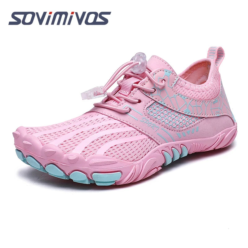 Kids Boys & Girls Water Shoes Sports Aqua Athletic Sneakers Lightweight Sport Fast Dry Shoes(Toddler/Little Kid/Big Kid)