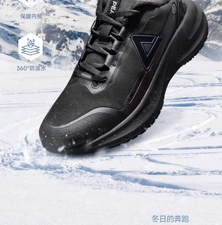 Peak Water Technology 3.0- Cotton Shoes Autumn/Winter New Products Running Shoes Men's Shoes Windproof Sports Shoes Warm Casual