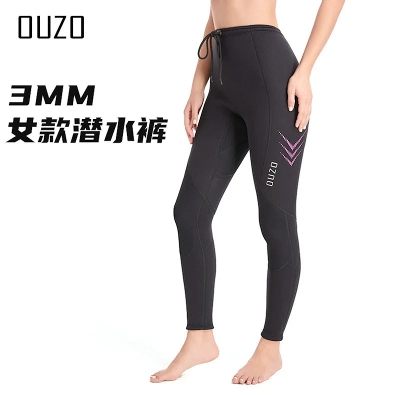 3mm Men Wetsuit Neoprene Freediving  Women Wetsuit Surf Suits Diving Suit Kitesurf Swimsuit Rash Guards Roupa De Mergulho