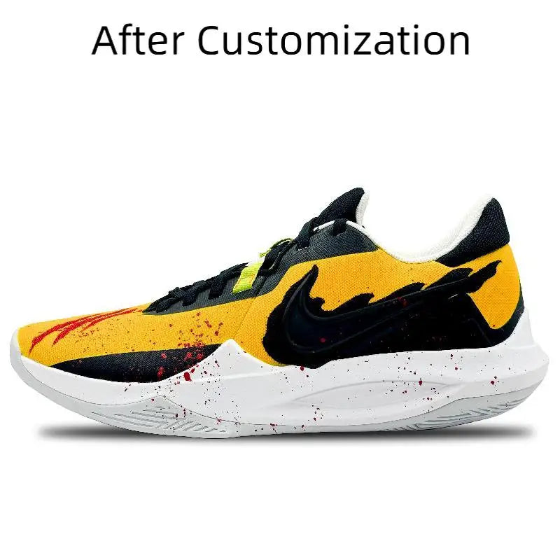 【Customize】Nike Precision 6 Basketball Shoes Unisex Sneakers shoes DD9535-004