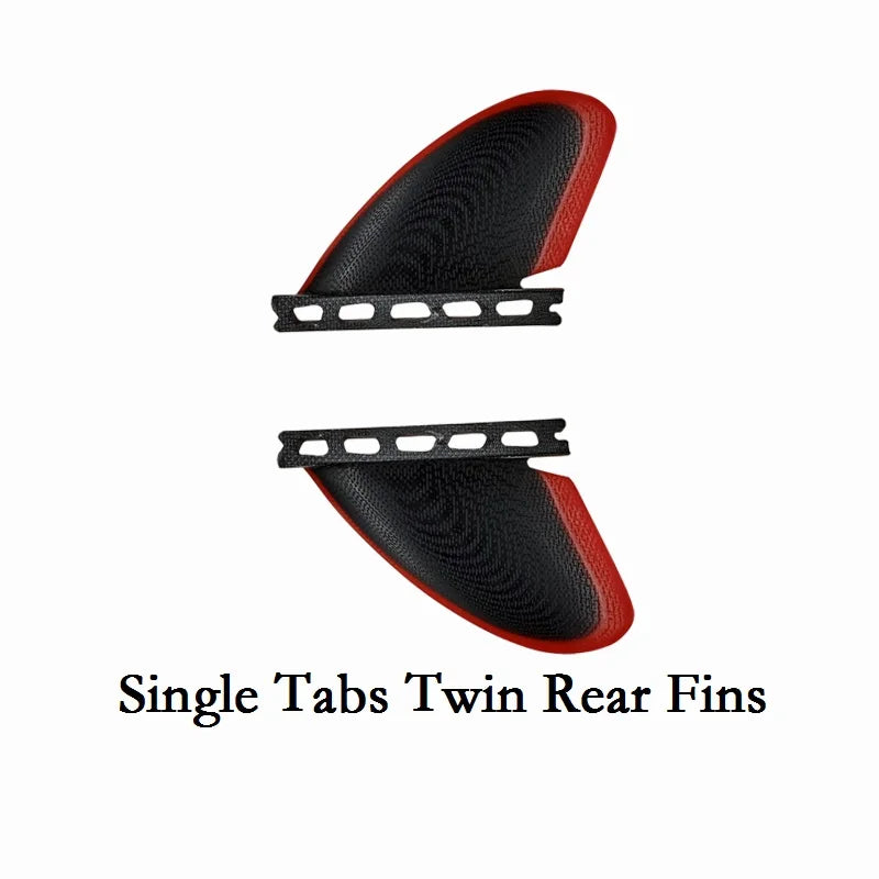 UPSURF FUTURE Fins Fiberglas Surf Quad Fins Twin Rear/Twin Keel Fins Single Tabs Surfboard Fins Stabilizer Surfing 2/4 Fins