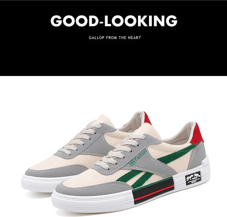 Summer Fashion Men Sneakers Breathable Casual Shoes for Man Flat Casual Sneakers Mens 2024 New Vulcanized Shoes Erkek Ayakkabı