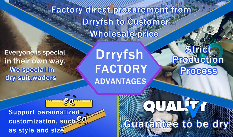 Drysuit Separate Dry Cag Trousers Combo Flexibility Waterproof Spray Jacket for paddling Canoeing Boating Trouring Winter Spring