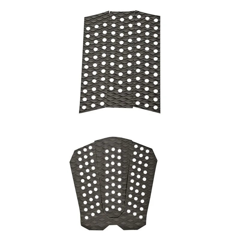 Surf Pads Grip Set Surfboard Traction Pad Front Pads Surf Eva Deck Cover Surfboard Tail Pad Foam Anti Slip Surf Mat Set