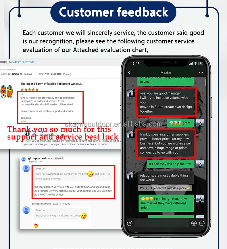 Skatinger Inflatable Foil Board Wingsurfing  HydroFoil surf boards inflatable sup kitesurfing foil board 145l