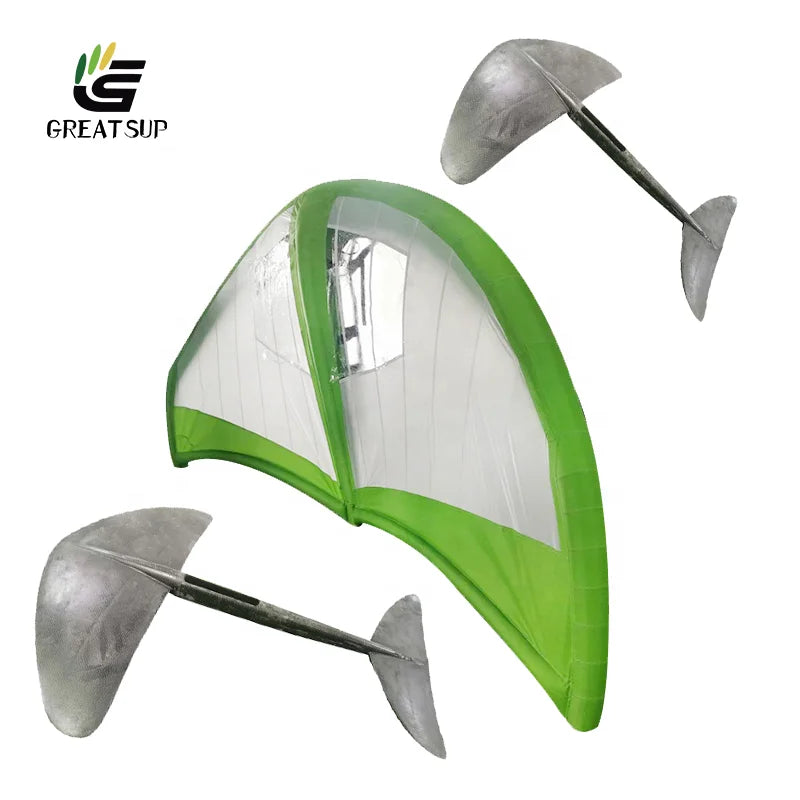 OEM quality Handheld Inflatable Wing Foil Sail 4M/5M/6M Kite Wingfoil Kitesurf Wingsurf Hydrofoil Watersports