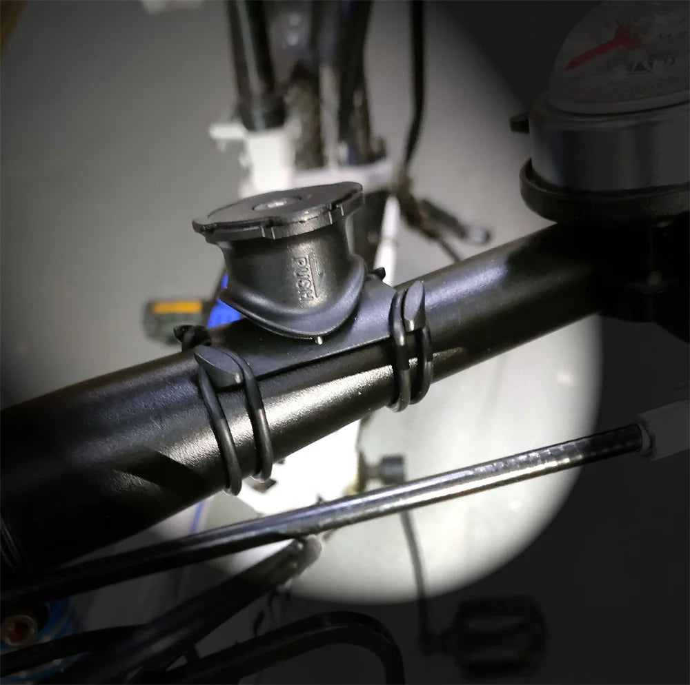 2024 Motorcycle Bike Phone Holder Stand Bicycle Quad Lock Phone Holder Car Mobile Support Shock-resistant Handlebar Mount