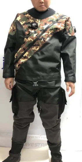 Unisex Drysuit UK Waterproof and Breathable Plus Size (L XL XXL) for Adults 5mm Wetsuits for Diving