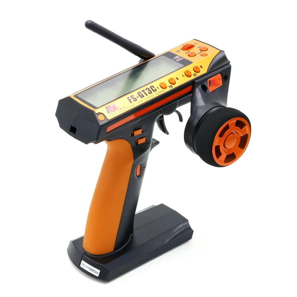 Flysky FS-GT3C FS GT3C 2.4G 3CH AFHDS with Battery GR3E Receiver Radio Controller For RC Car Tank Boat