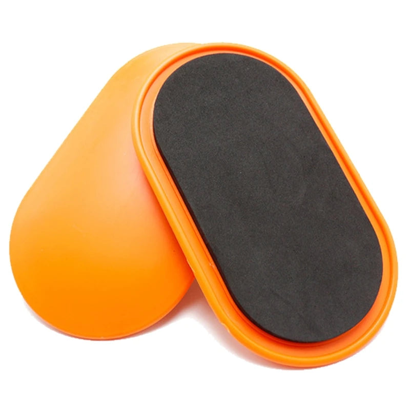 a pair Dual Sided Gliding Discs Core Sliders Core Fitness Training Tool, Gym Home Abdominal & Total Body Workout Equipment