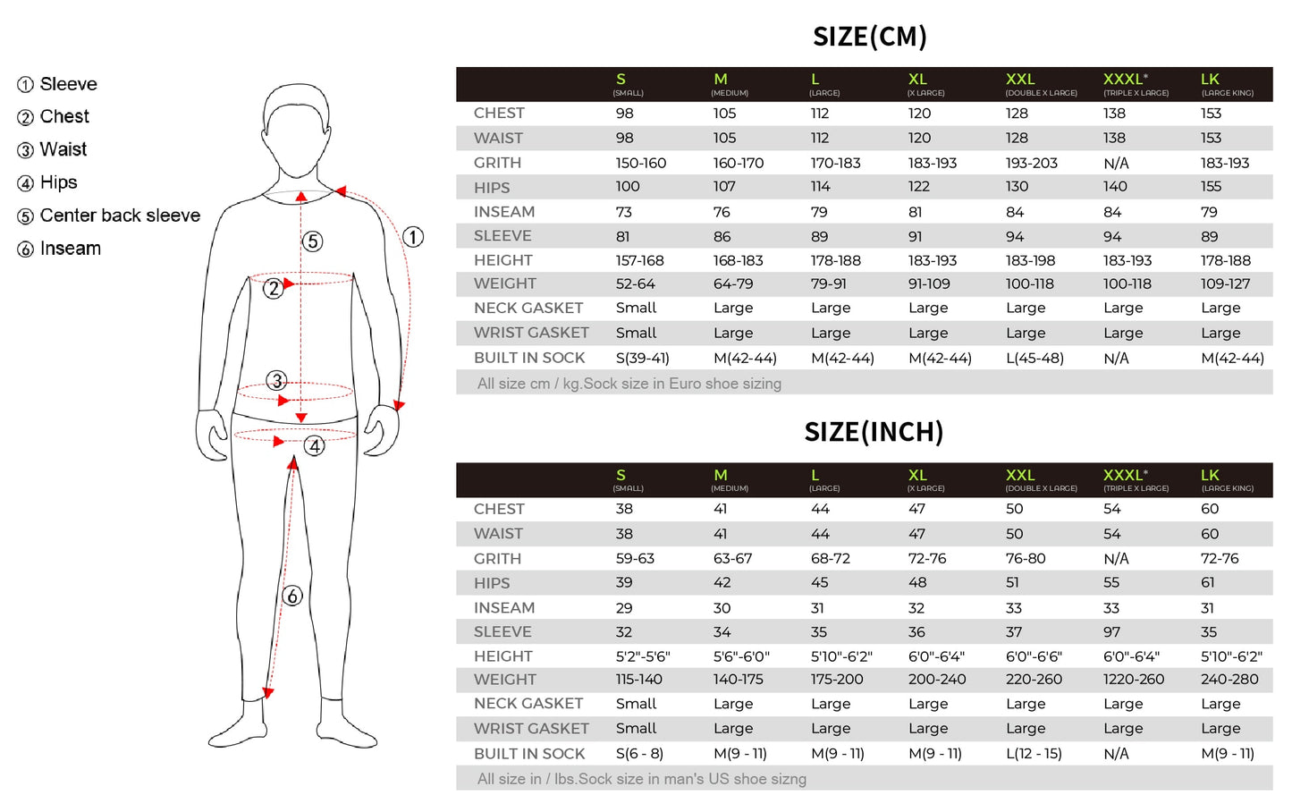 Kayaking Drysuits Waterproof Breathable Surfing Rafting Kayak Dry Suits DM114 Spring Winter One Pieces For Men