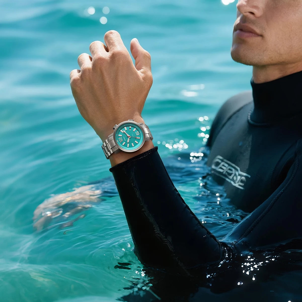 BERNY Automatic Diver Watch for Men Super Luminous Sapphire Miyota 8215 Compressor 20ATM Swimming Scuba Diving Sports Man Watch