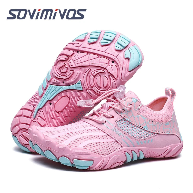 Kids Boys & Girls Water Shoes Sports Aqua Athletic Sneakers Lightweight Sport Fast Dry Shoes(Toddler/Little Kid/Big Kid)