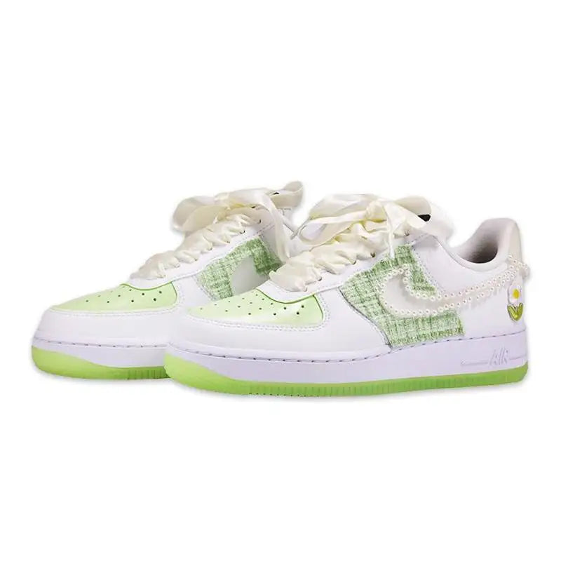 【Customize】Nike Air Force 1 Skateboarding Shoes Women's Sneakers shoes CT3228-100