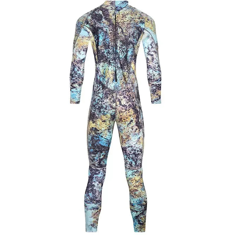 2024 Men Camouflage Wetsuit 3mm Neoprene Surfing Scuba Diving Snorkeling Swimming Body Suit Wetsuit Surf Kitesurf Equipment