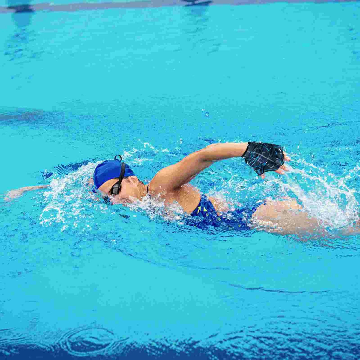 Half Paw Diving Sport Gloves Aquatic Swim Sports Props Swimming Pool Neoprene Mitts Training Men and Women Supplies