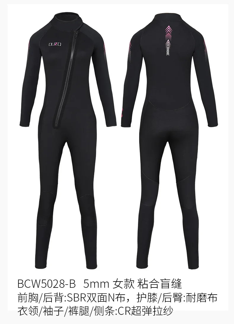 Neoprene  Long Short Men Women 3mm Wetsuit Surf Suit Swimming Kitesurf Scuba Diving Suit Comfortable Swimwear Swimsuit