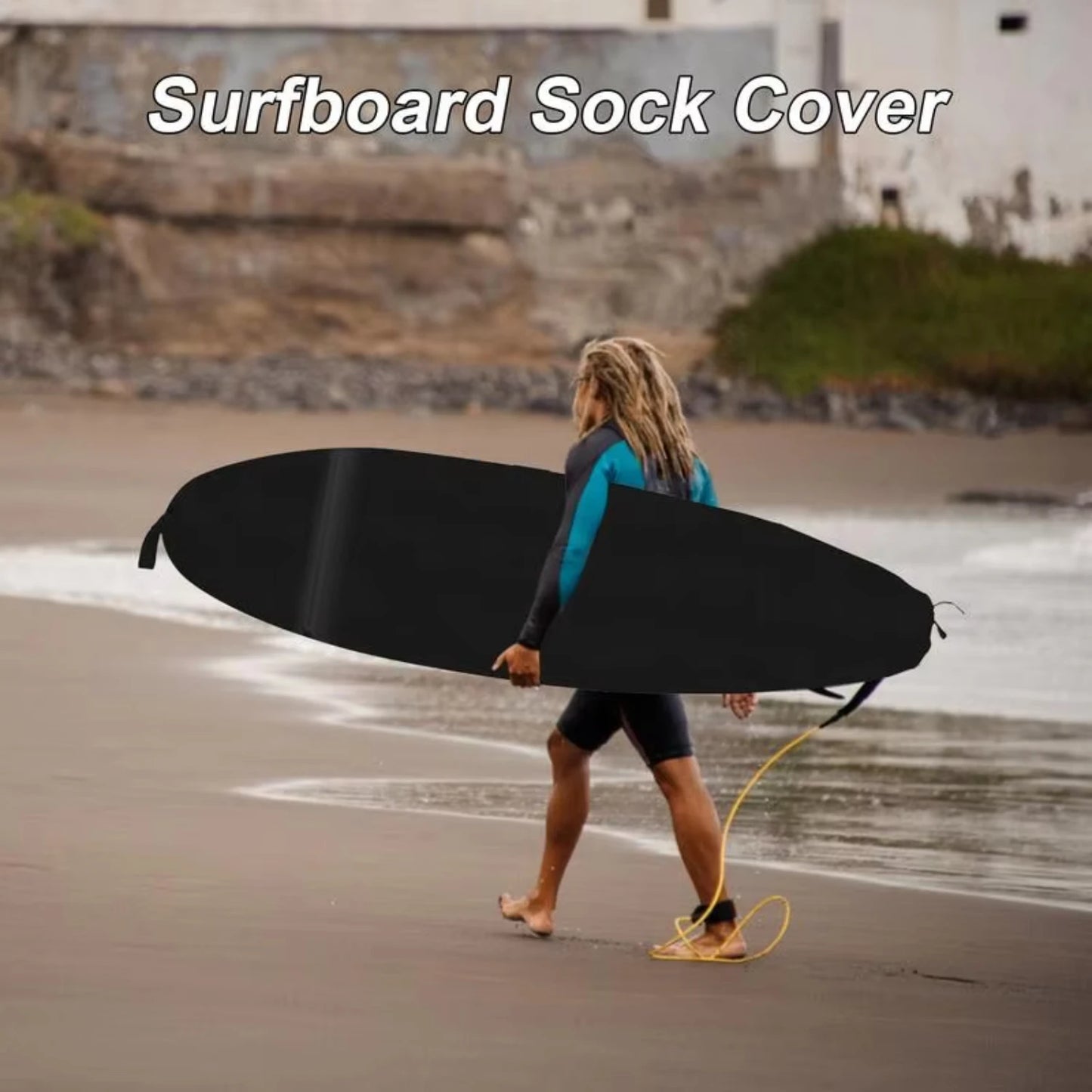Surfboard Sock Cover Waterproof Protective Board Case 3 Sizes Waterproof And Dustproof Skis Cover Surfing Accessories  surf