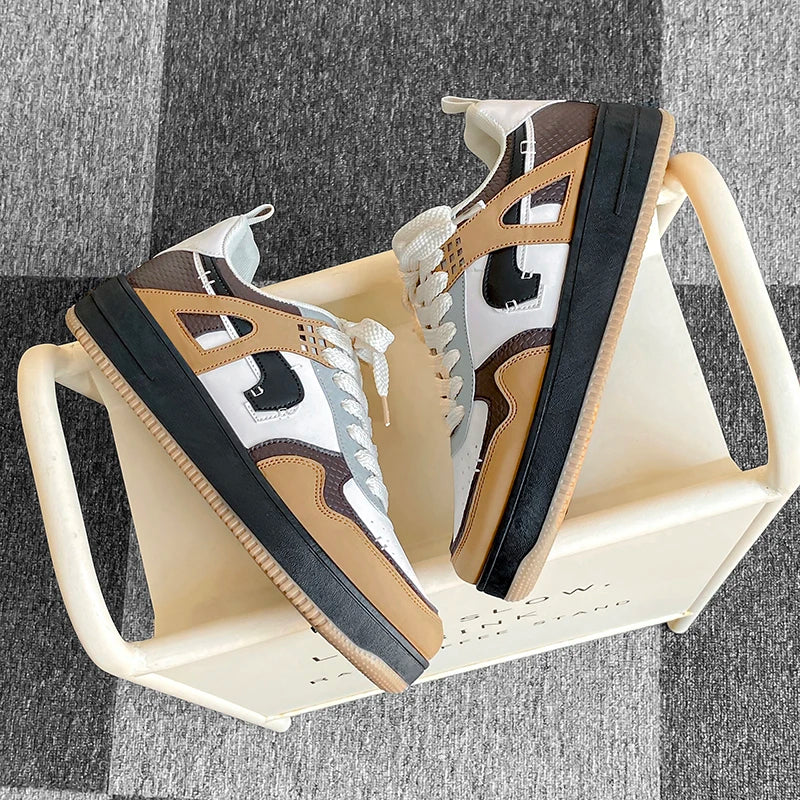 Men New Fashion Sneakers High-end Air Sports Sneakers Balance Fashion Cool Forrest Shoes Luxury Design Skateboarding Shoes