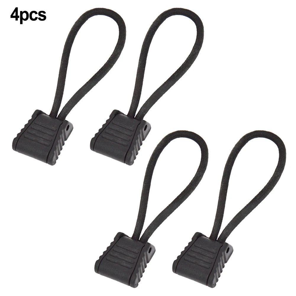 4pc Scuba Diving Dive Diver Hose Clip Retainer Holder Elastic Bungee Rope Tap Lightweight 6.5 Cm Diving Snorkel Attachment Rope