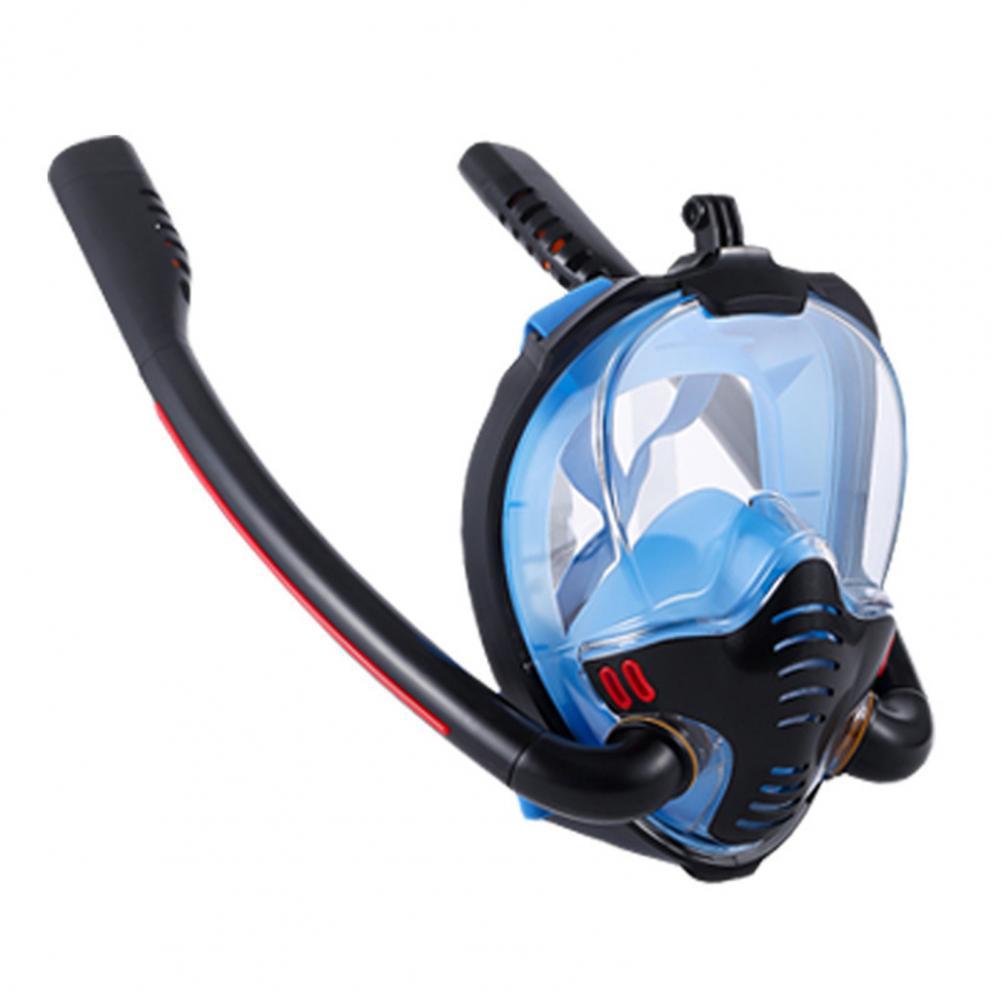 Professional Snorkeling Mask Double Breathing Tube Diving Mask Adults Swimming Mask Diving Goggles Water Sports Swim Equipment