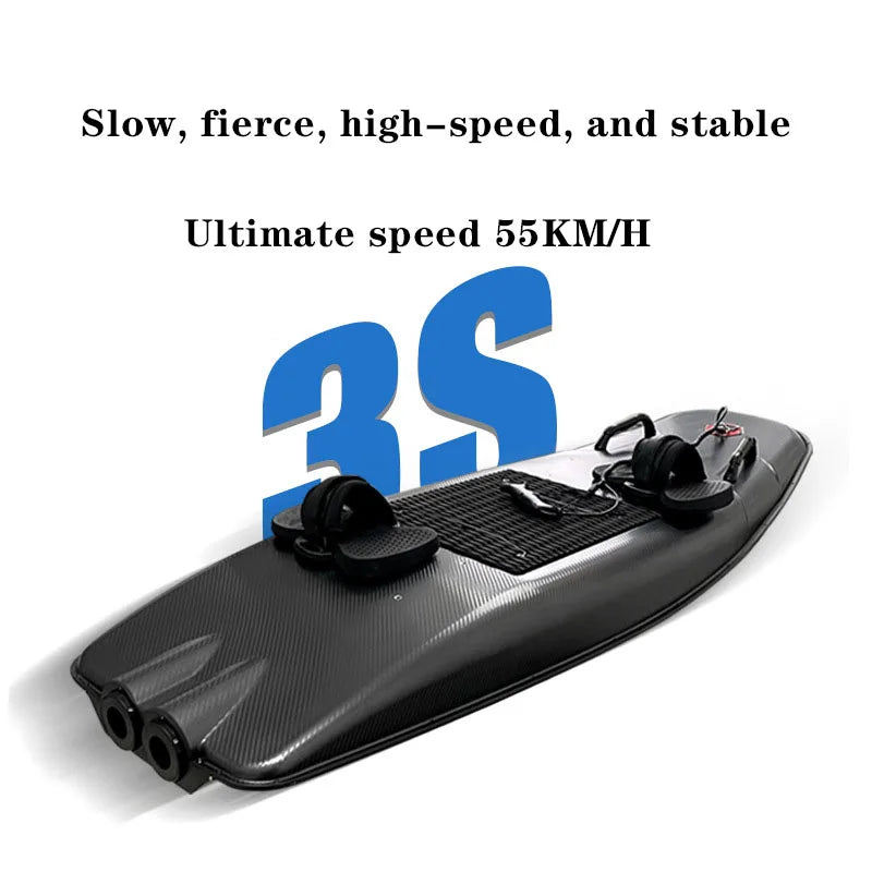Water Sports Equipment Jetsurf ABS 3.2KWH 55km/H Electric Surf Jet Board Powered Surfboard