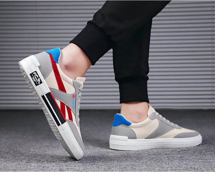 Summer Fashion Men Sneakers Breathable Casual Shoes for Man Flat Casual Sneakers Mens 2024 New Vulcanized Shoes Erkek Ayakkabı
