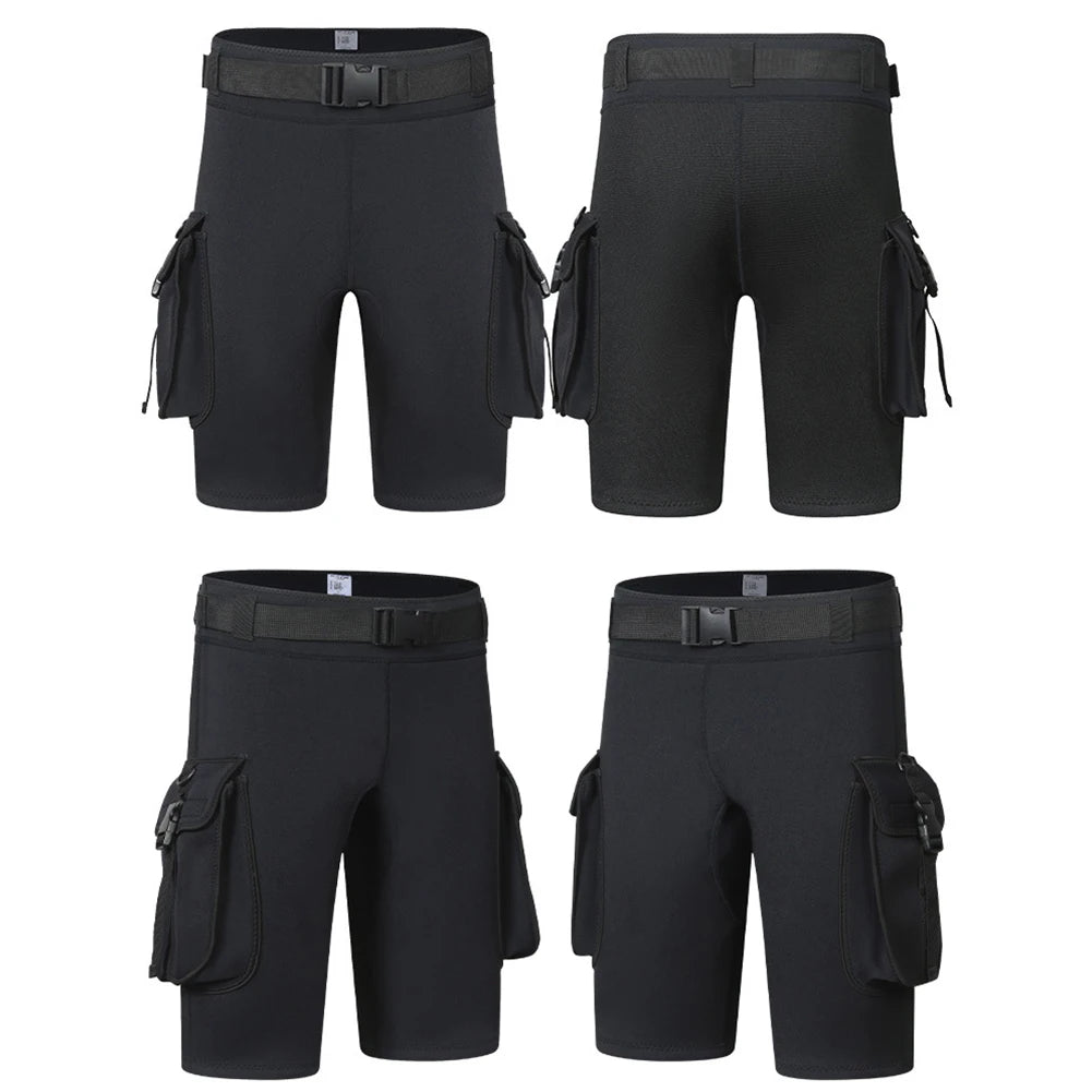 New 3mm Neoprene Shorts  Scuba Diving Kayaking Surfing Snorkeling Short Pants Outdoor Sports  Women Men Dropship