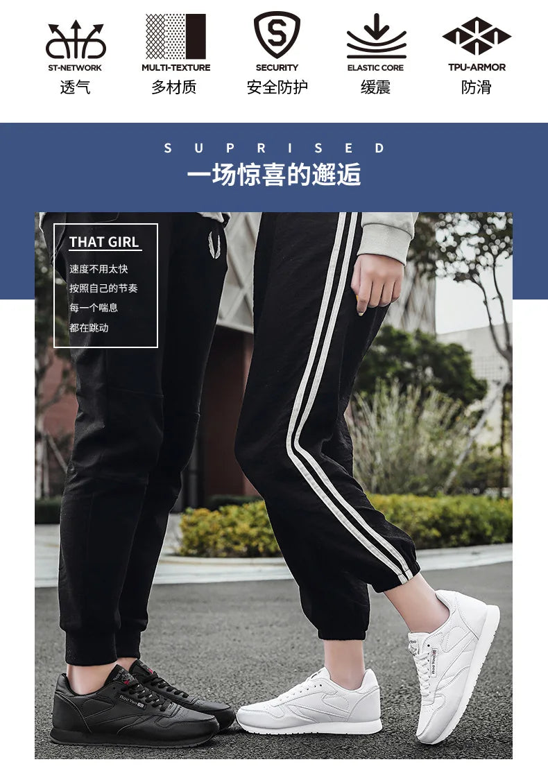 Men Leisure Sneakers New Fashion Women Casual Shoes Men Comfortable Outdoor Breathable Running Sneakers Quality Male Shoes