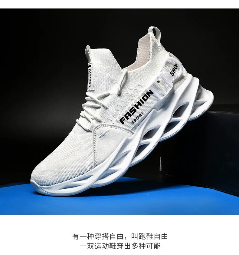 Men Shoes Breathable Fashion Mesh Running Shoes Man High Quality Unisex Light Tennis Baskets Athletic 2023 Sneakers for Men