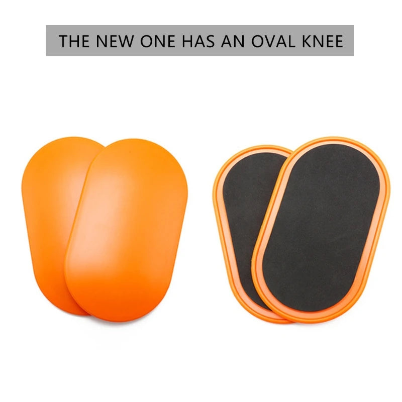 a pair Dual Sided Gliding Discs Core Sliders Core Fitness Training Tool, Gym Home Abdominal & Total Body Workout Equipment